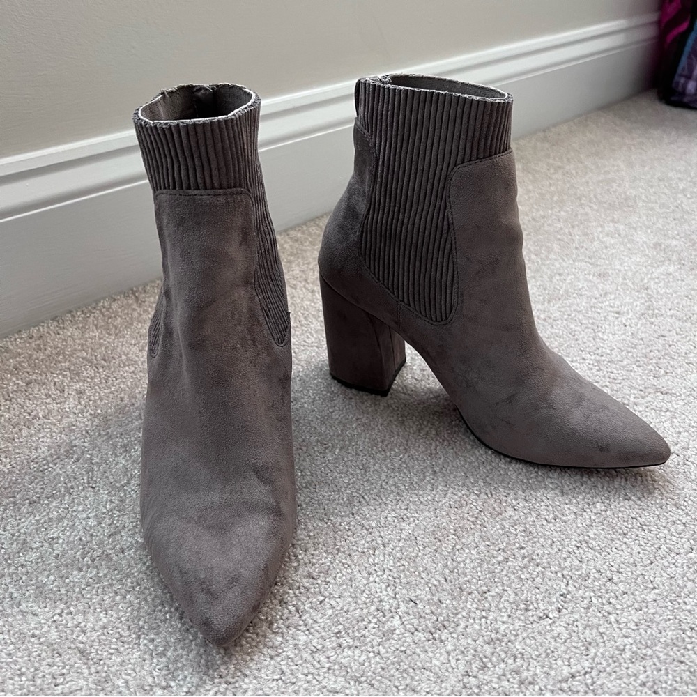 Steven New York Near Block Heel Bootie